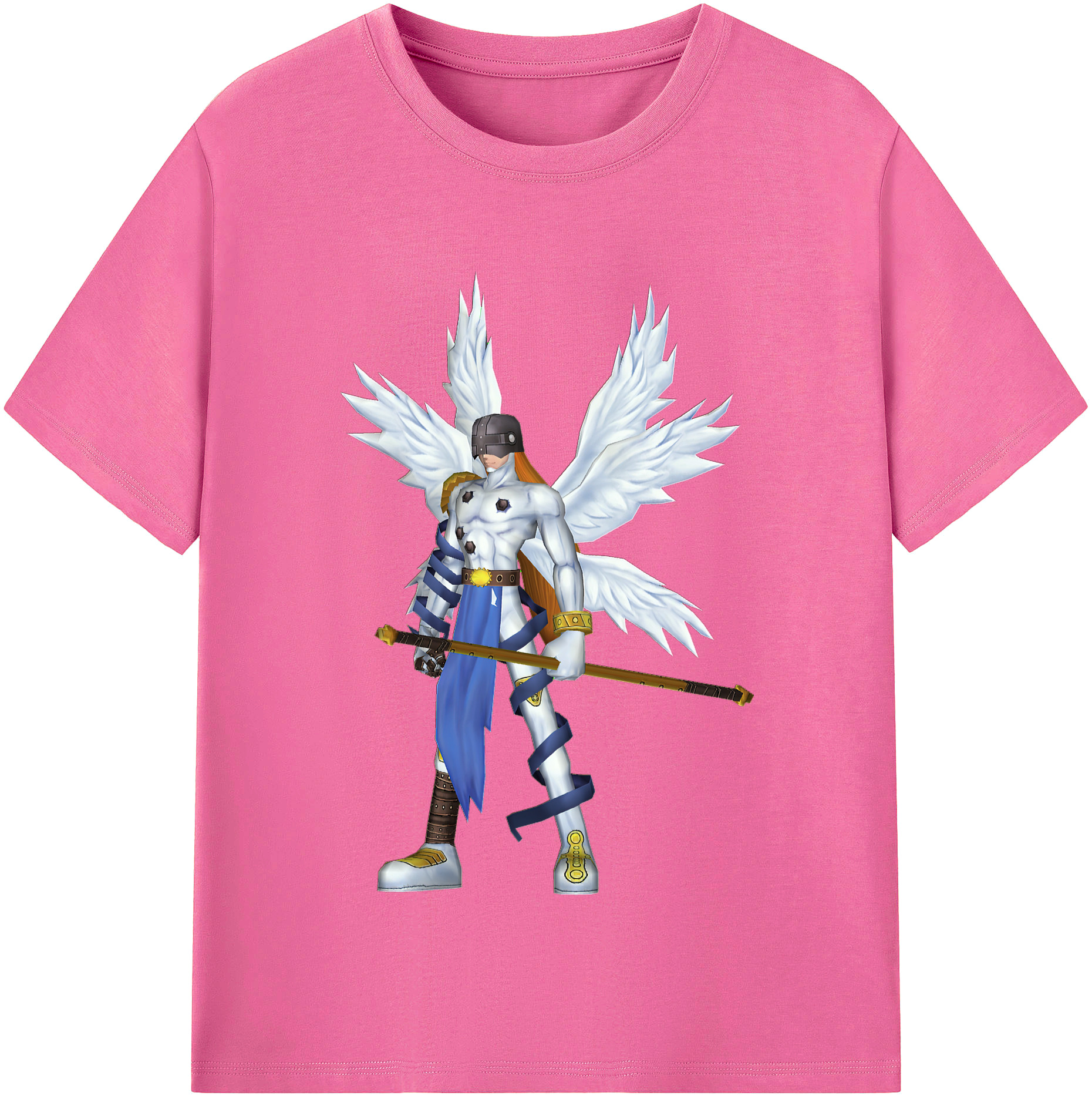 （画像用） Digimon デジタルモンスター/デジモン レディースカジュアルプリントTシャツ（綿100％）